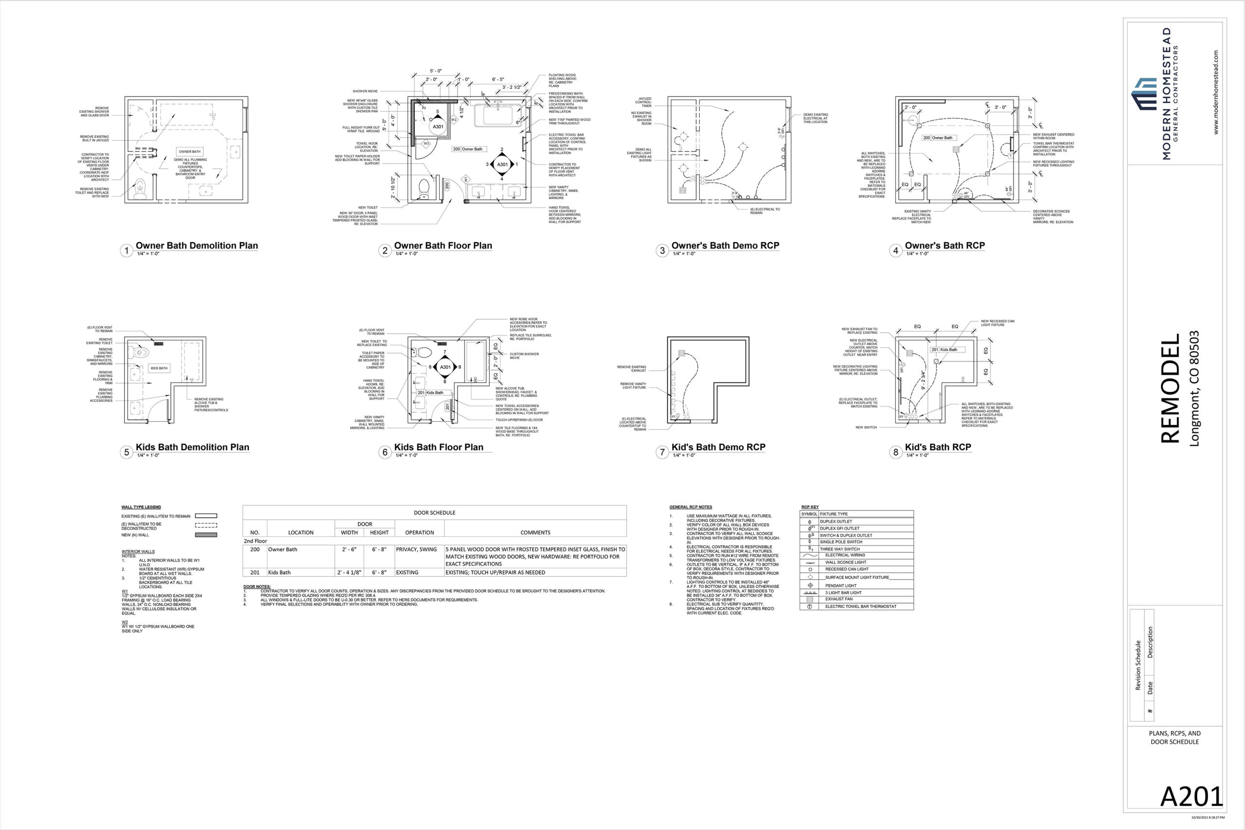 Design of Niwot Home Remodeling with Demolition Plan