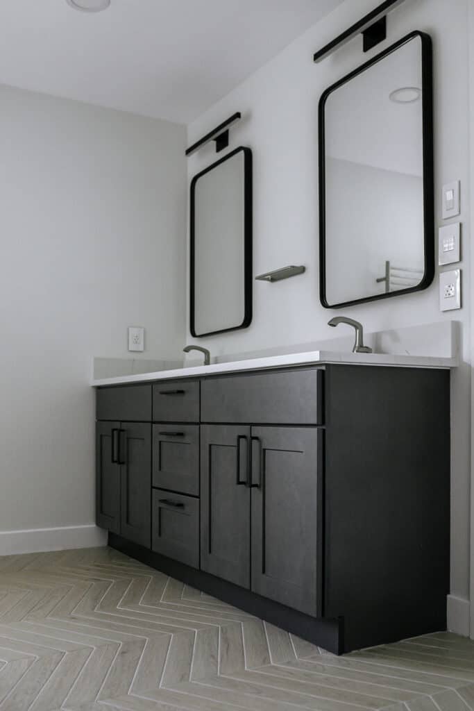 Niwot Master Bathroom Remodel with Custom Vanity